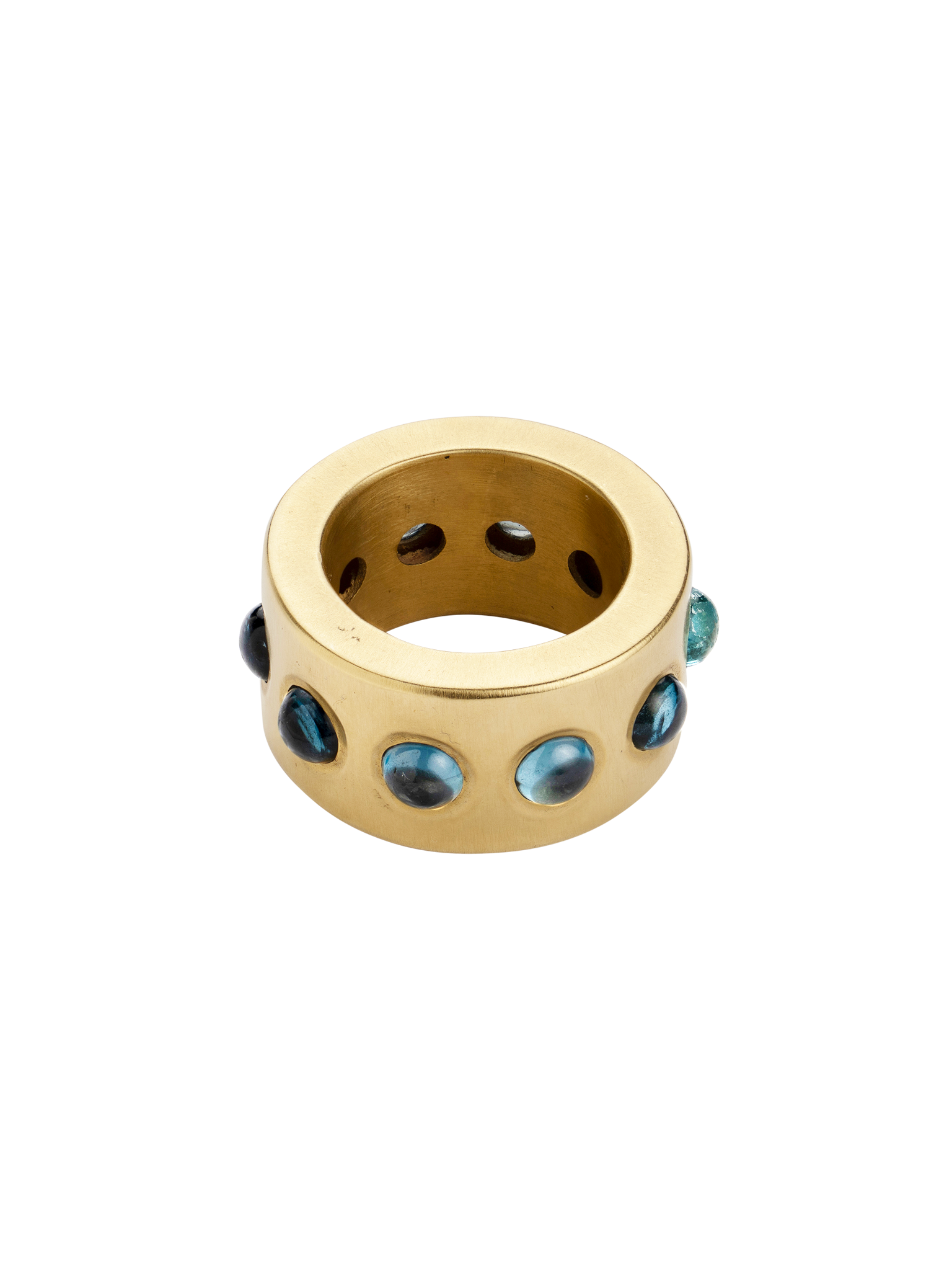 Topaze band ring